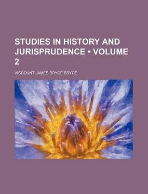 Book cover for Studies in History and Jurisprudence (Volume 2)