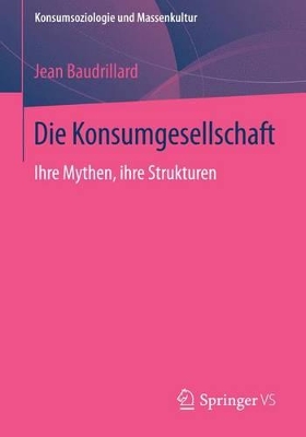 Book cover for Die Konsumgesellschaft