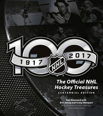 Book cover for The Official NHL Hockey Treasures