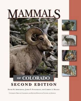 Book cover for Mammals of Colorado, Second Edition