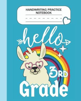 Book cover for Handwriting Practice Notebook - Hello 3rd Grade