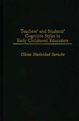 Book cover for Teachers' and Students' Cognitive Styles in Early Childhood Education