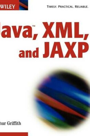 Cover of Java, XML, and Jaxp
