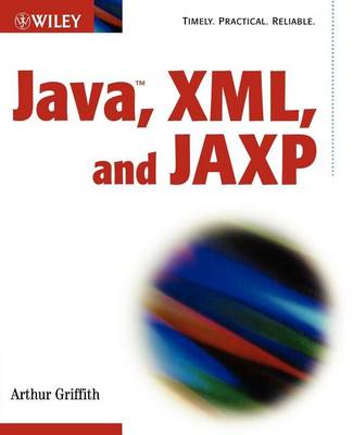 Book cover for Java, XML, and Jaxp