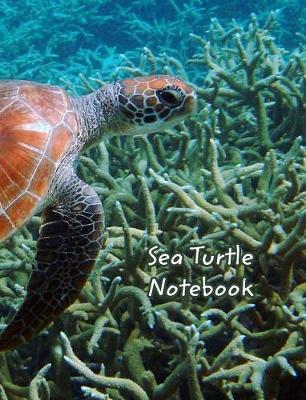 Book cover for Sea Turtle Notebook