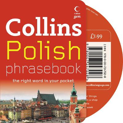 Book cover for Polish Phrasebook and CD Pack