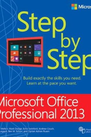 Cover of Microsoft Office Professional 2013 Step by Step