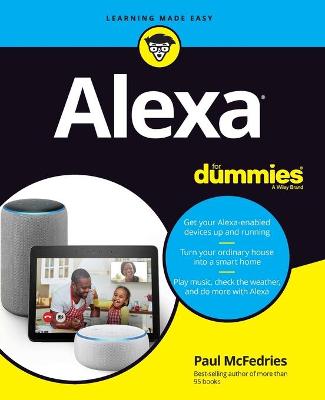 Book cover for Alexa For Dummies