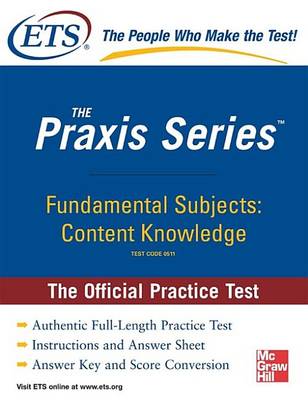 Cover of Fundamental Subjects: Content Knowledge: Practice Test