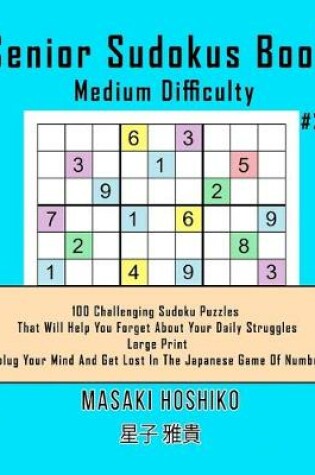 Cover of Senior Sudokus Book Medium Difficulty #22