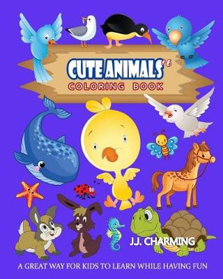 Book cover for Cute Animals Coloring Book Vol.6