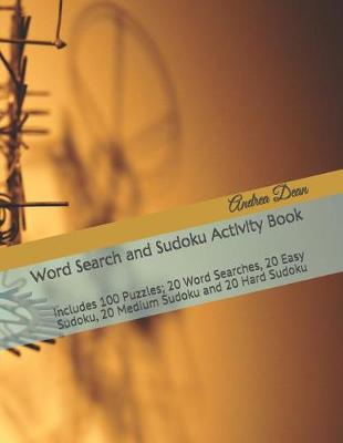 Book cover for Word Search and Sudoku Activity Book