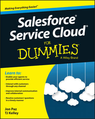 Book cover for Salesforce Service Cloud For Dummies