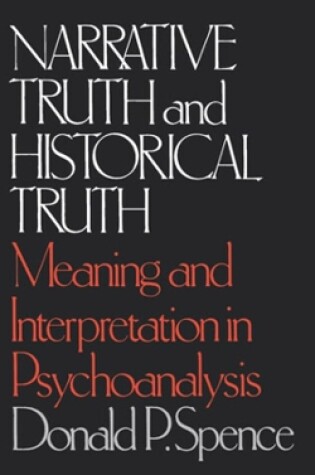 Cover of Narrative Truth and Historical Truth