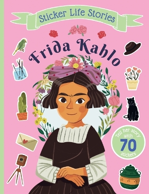 Cover of Sticker Life Stories Frida Kahlo