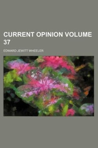 Cover of Current Opinion Volume 37