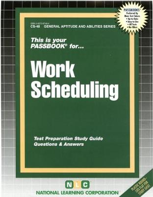 Book cover for WORK SCHEDULING