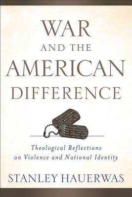 Book cover for War and the American Difference
