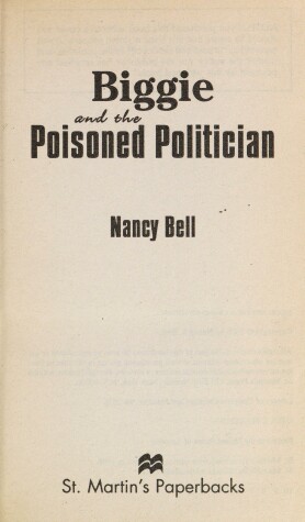 Book cover for Biggie and the Poisoned Politician