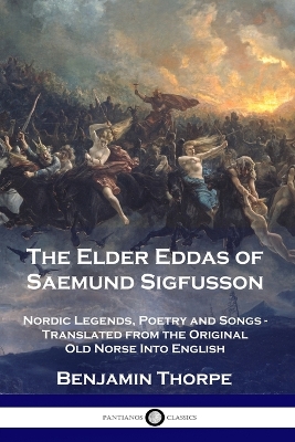 Book cover for The Elder Eddas of Saemund Sigfusson