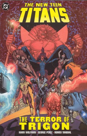 Book cover for New Teen Titans The Terror Of Trigon TP