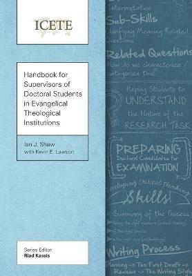 Book cover for Handbook for Supervisors of Doctoral Students in Evangelical Theological Institutions