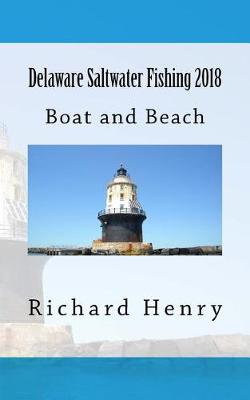 Book cover for Delaware Saltwater Fishing 2018