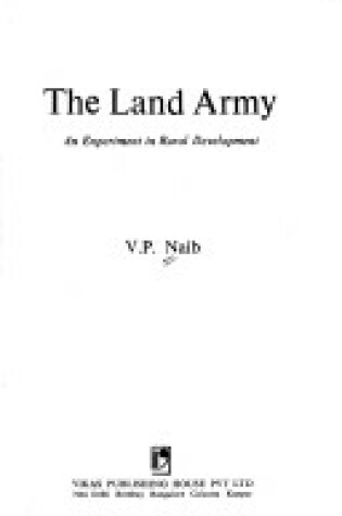 Cover of Land Army