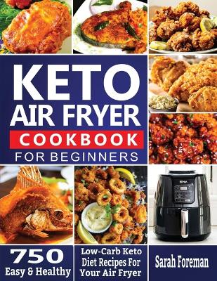 Book cover for Keto Air Fryer Cookbook For Beginners