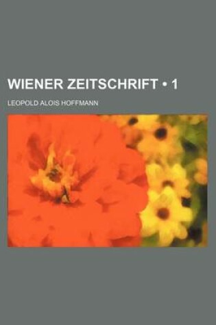 Cover of Wiener Zeitschrift (1)
