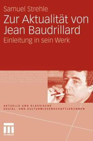 Cover of Zur Aktualitat Von Jean Baudrillard