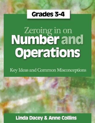 Book cover for Zeroing In on Number and Operations, Grades 3-4