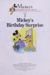 Book cover for Mickey's Birthday Surprise