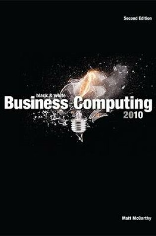 Cover of Black & White Business Computing 2010