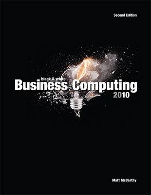 Book cover for Black & White Business Computing 2010