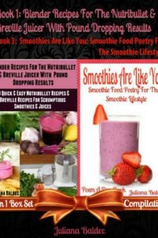 Cover of Best Blender Recipes for the Nutribullet & Breville Juicer with Pound Dropping Results + Smoothies Are Like You