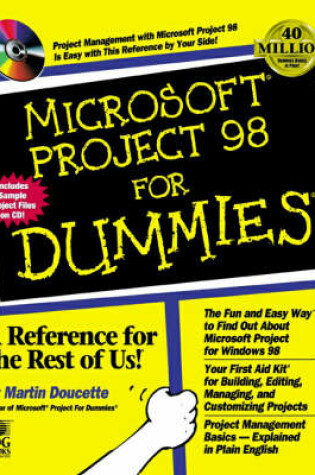 Cover of Microsoft Project 98 For Dummies