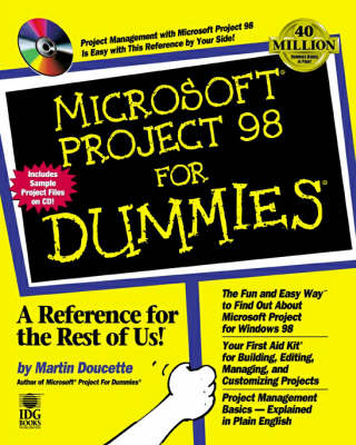 Book cover for Microsoft Project 98 For Dummies