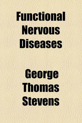 Book cover for Functional Nervous Diseases