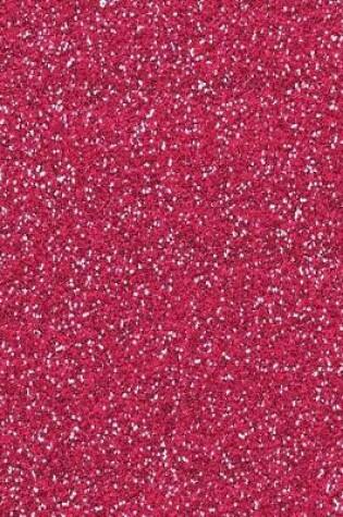 Cover of Pure Magenta Glitter Notebook