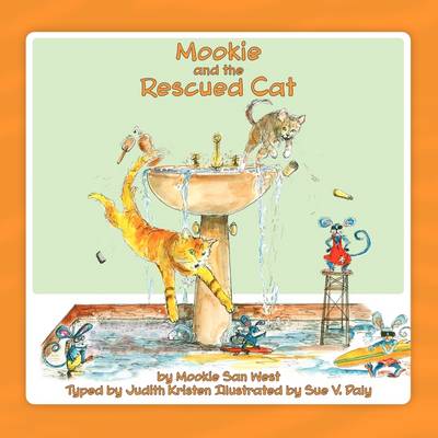 Book cover for Mookie and the Rescued Cat