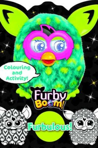 Cover of Furby Boom Colouring Book Furbulous
