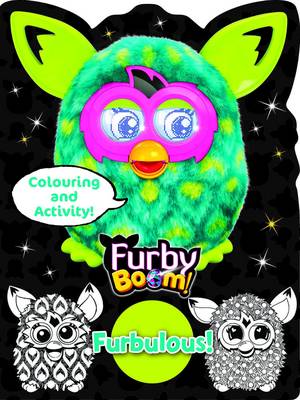 Book cover for Furby Boom Colouring Book Furbulous