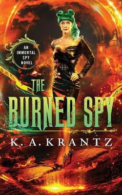 Book cover for The Burned Spy