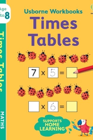 Cover of Usborne Workbooks Times Tables 7-8