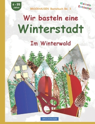 Book cover for Wir basteln eine Winterstadt