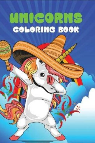 Cover of Unicorns coloring book