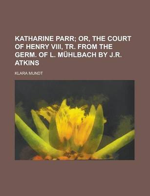 Book cover for Katharine Parr