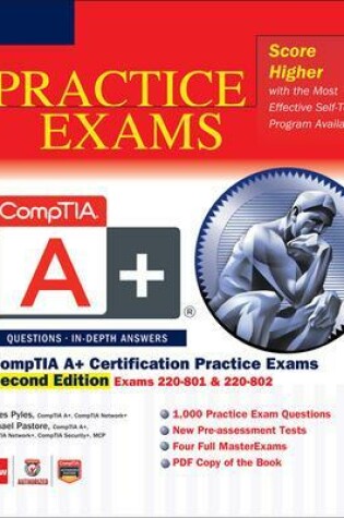 Cover of Comptia A+(r) Certification Practice Exams, Second Edition (Exams 220-801 & 220-802)