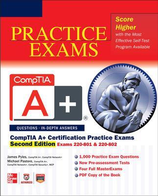Book cover for Comptia A+(r) Certification Practice Exams, Second Edition (Exams 220-801 & 220-802)